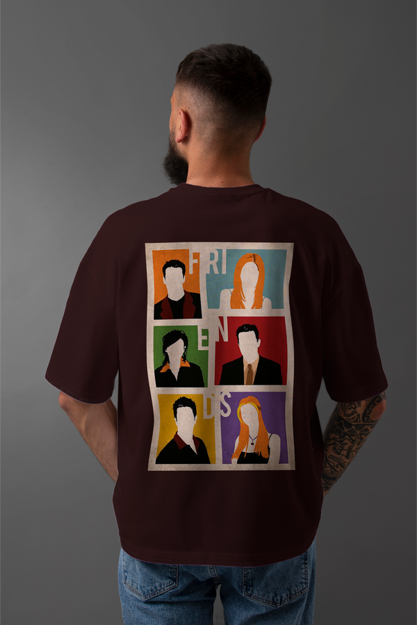 Friend Circle Oversized T-Shirt