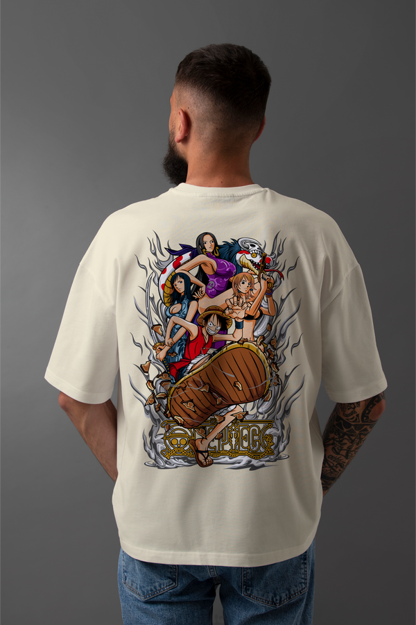 One Piece Anime Oversized T-Shirt