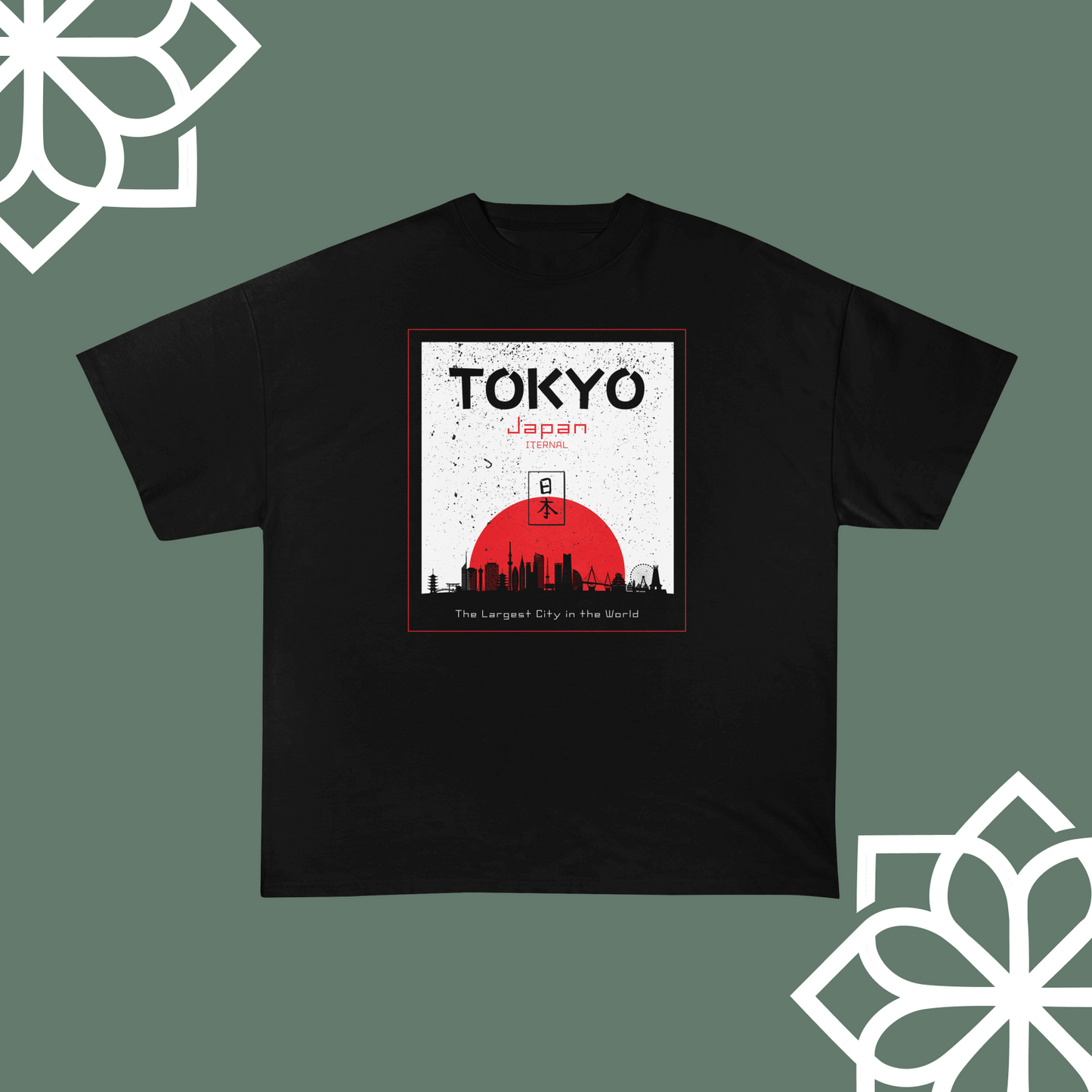 Tokyo City Oversized T-Shirt